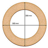 Артборд КІЛЬЦЕ для створення вінка 30х30 СМ, фото 2