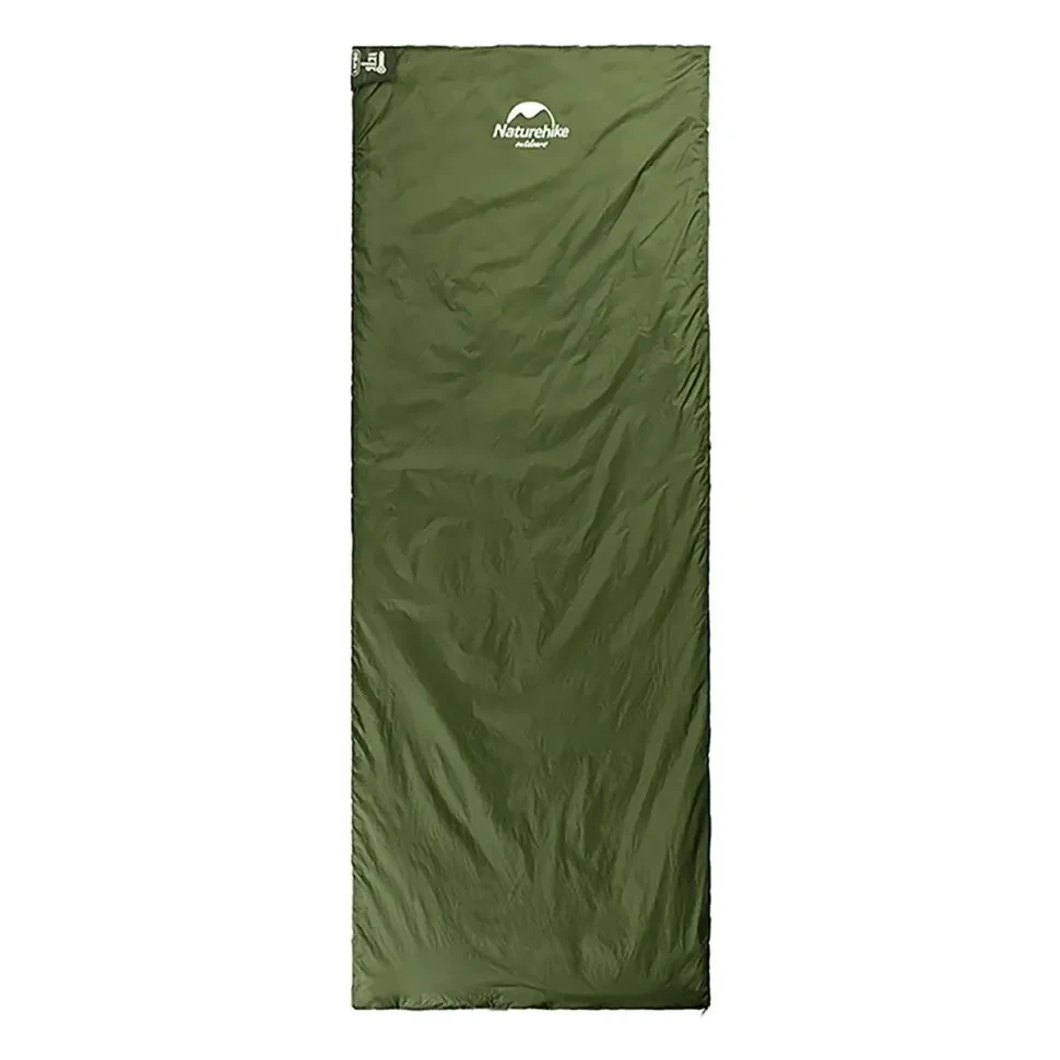 Спальний мішок Naturehike Ultra light LW 180 M NH21MSD04 темно-зелений