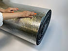 Каучук 32 мм фольгований з липким шаром | листова Ізоляція Oneflex для теплоізоляції труб 6 м.кв, фото 4