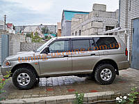 Дефлектори вікон (вітровики) COBRA-Tuning MITSUBISHI PAJERO SPORT 1998-2008