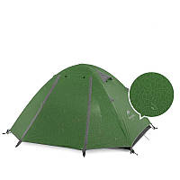 Палатка Naturehike P-Series IIII (4-х местная) 210T (65D polyester Graphic NH18Z044-P forest green