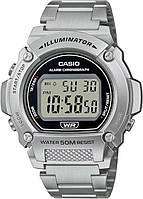 Чоловічий годинник Casio W-219HD-1AVCF, спортивний годинник, годинник касіо