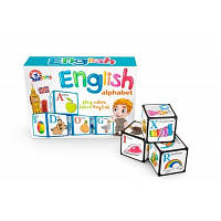 Іграшка кубики "Англійський алфавіт ТехноК"