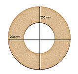 Артборд КІЛЬЦЕ для створення вінка 20х20 СМ, фото 2