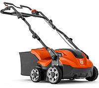 Аккумуляторный аэратор-скарификатор Husqvarna S138i КІТ (9679222-03)(7546376411754)