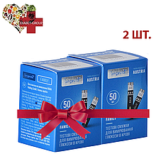 Тест-смужки Longevita Family, 50 шт. 2 паковання