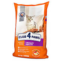 Club 4 Paws (Клуб 4 Лапи) Urinary Health сухий корм для підтримки здоров'я сечовивідної системи кішок, 14 кг