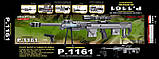Дитяча гвинтівка CYMA P1161 з пістолетом (набір 2в1), сошки, лазер, ліхтарик, фото 7