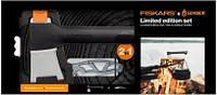 Набор Fiskars топор плотницкий малый Solid A6 (1052046) + складной нож Gerber Paraframe (1027831) (1057911)