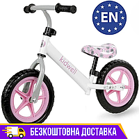 Велобег детский от 3-х лет Kidwell REBEL WHITE BUNNY Беговел Yard-Shop