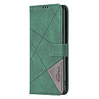 Чохол-книжка BF Color Geometric для Nokia G22 Green, фото 2