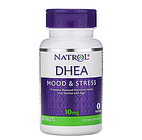 Гормон андроген, DHEA, Natrol, 10 мг, 30 таблеток (NTL-00594)