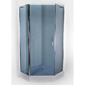 Душова кабіна INSANA Ethna P91 Grey 90х90х200 низький піддон