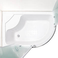 Душова кабіна Vivia 120 L JK New 120x80x195 високий піддон, фото 4