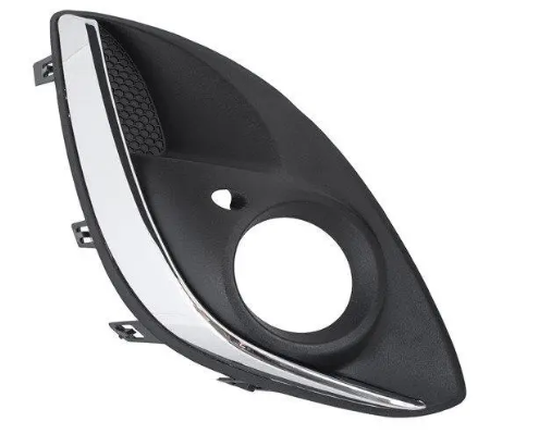 Решітка бампера переднього Opel Corsa D 11-14 FPS права з отвором під ПТФ, фото 1