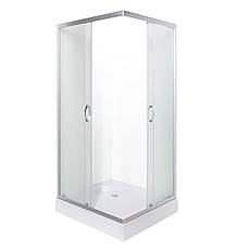 Душова кабіна VIVIA 25 JK New 90x90x191 низький піддон, фото 4