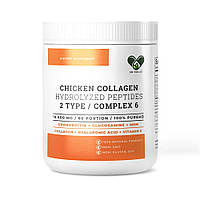 Колаген 2 типу (курячий) 5000 мг + глюкозамін хондроїтин, МСМ, вітамін С En'vie Lab, COMPLEX 6, 60 порцій