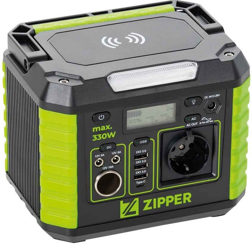 Портативная зарядная станция Zipper ZI-PS330 (288 Вт·ч / 330 Вт)(7583931921754) - фото 2 - id-p2115461222