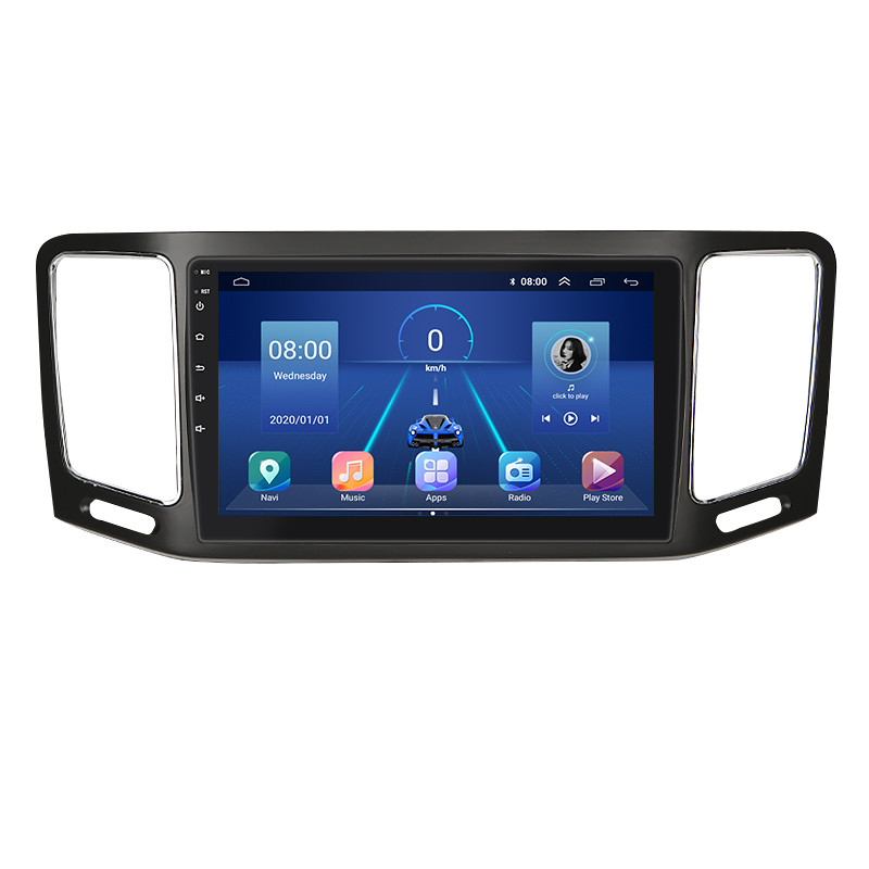Al Штатна магнітола в машину для SEAT Alhambra II 2010-2015 екран 9" 4/64Gb 4G Wi-Fi GPS Top