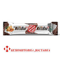Низкоуглеводный батончик с карамелью и жареными орехами Nuts Bar БЕЗ САХАРА, 70 г (2х35г) упаковка 20 шт.