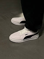 Мужские кроссовки Puma CA Pro White Black модные кроссы осенние стильные кроссовки на парней на осень