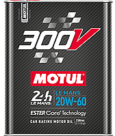 Моторное масло Motul 300V Le Mans, 20W60 5 л (110828)(7547877131754)