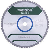 Пильный диск Metabo Steel cut Classic HW/CT 355х3.0/2.5x25.4, Z72 FZFA/FZFA 4 град. (628669000)(5312331291754)