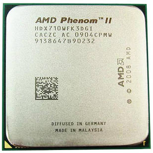 Процесор AMD Phenom II X3 710, 3 ядра 2.6 ГГц, AM3