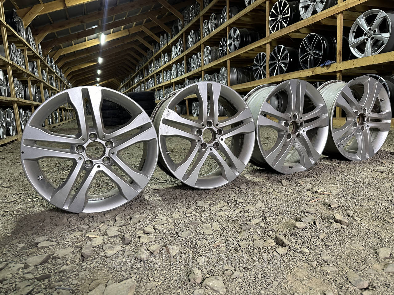 Диски Mercedes Benz GLA W156 5/112 R18 7J ET46+ датчиками тиску, фото 1