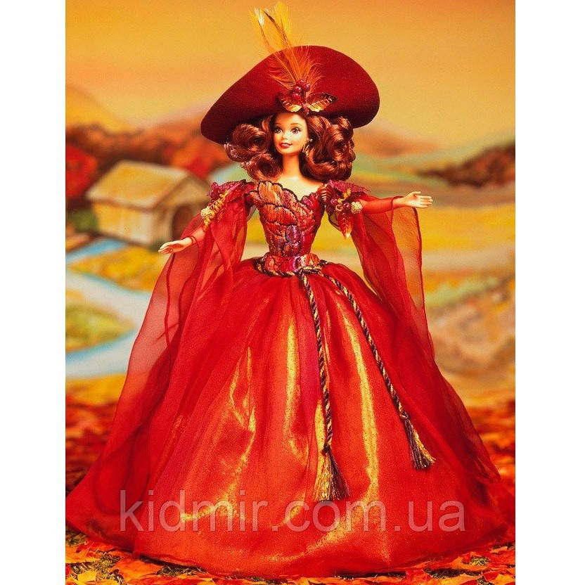 Лялька Барбі Колекційна Осіння розкіш 1996 Barbie Autumn Glory 15204, фото 1