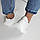 39-25 см. Жіночі весняні базові кросівки з натуральної шкіри білого кольору, фото 2
