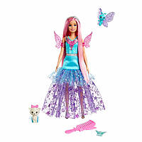 УЦІНКА, ПОШКОДЖЕНА КОРОБКА Лялька Барбі Малібу Barbie Doll with 2 Fantasy Pets Malibu