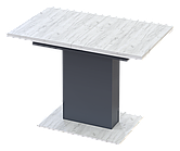 Столовий стіл Doros Бостон Дуб Крафт Білий / Графіт 150х70х79 (81339368)