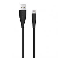 Кабель USB WALKER C305 Lightning black