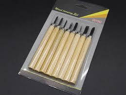 Набір різців по дереву,  8шт., в блістері, (11513), D.K.ART & CRAFT