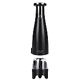 Подрібнювач спецій 3в1 Adler AD 4449b Набір з 3 мельниць для спецій, солі та перцю - USB, фото 3