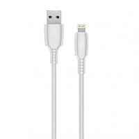 Кабель USB WALKER C308 Lightning white