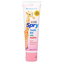 Зубная паста для детей Xlear Kid's Spry Tooth Gel with Xylitol 3 Months and Up 60 ml (Bubble Gum)