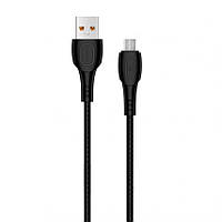 Кабель USB WALKER C325 Micro black