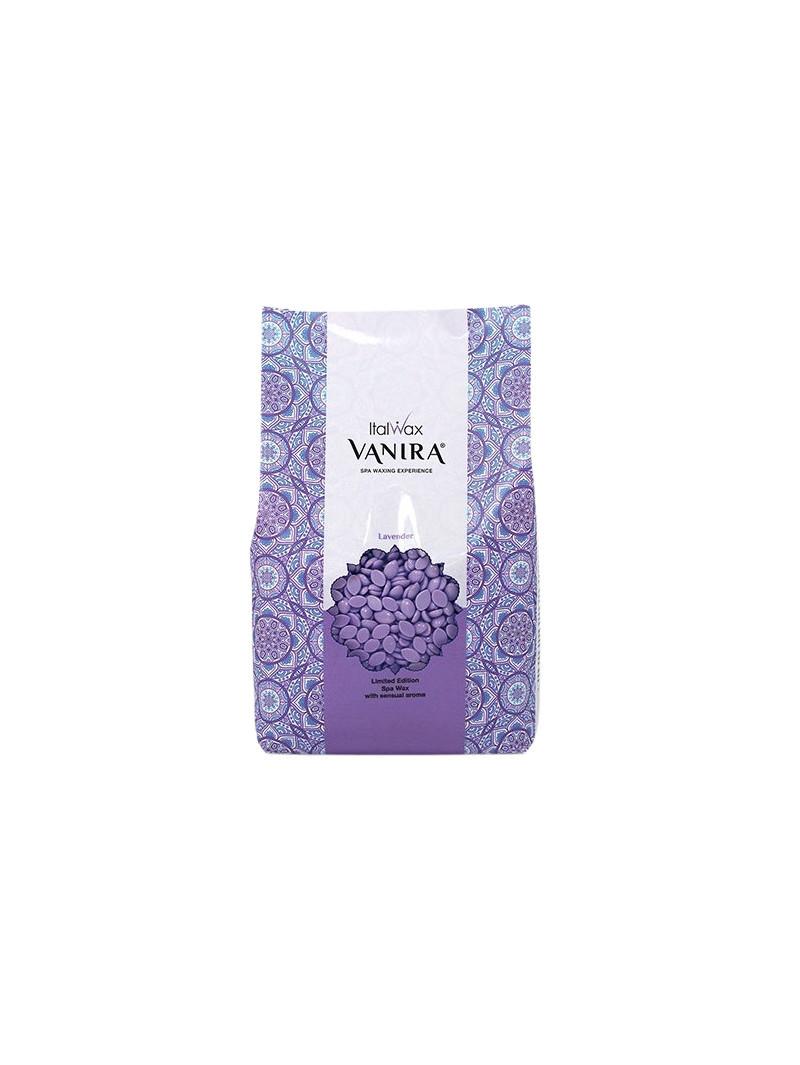 Гарячий віск у гранулах VANIRA (NIRVANA) ItalWax, Аromatic SPA, "Лаванда", 1 кг