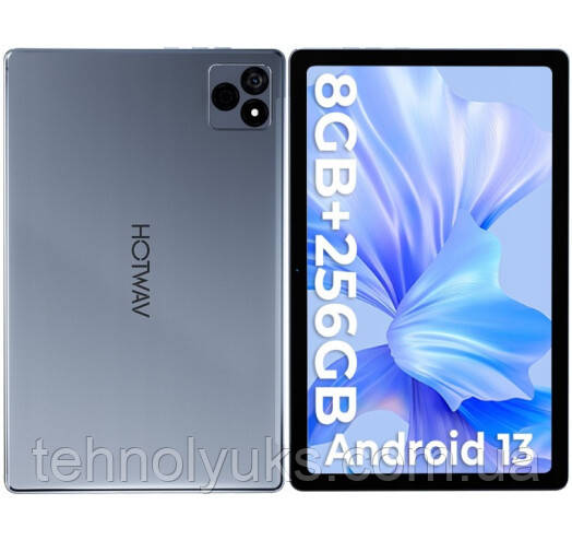Планшет Hotwav Pad 8 8/256Gb grey 4G, 2Sim, 8/13Мп, IPS 10,4", Tiger T606, 7500mah, фото 1