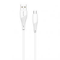 Кабель USB WALKER C345 Micro white