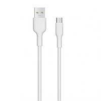 Кабель USB WALKER C350 Micro white