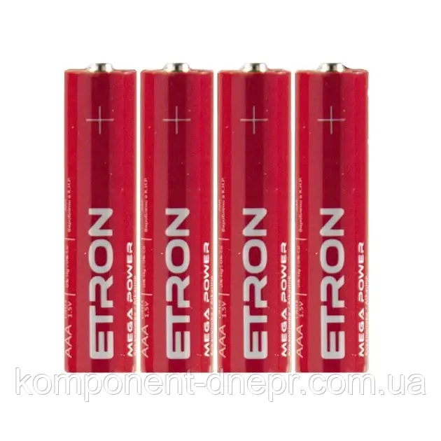 Батарейки ETRON Mega Power AAA, фото 1