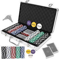 Покер - набор из 300 фишек в чемодане HQ Yard-Shop