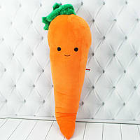 Мягкая подушка-игрушка обнимашка Морковка 120 см Копиця