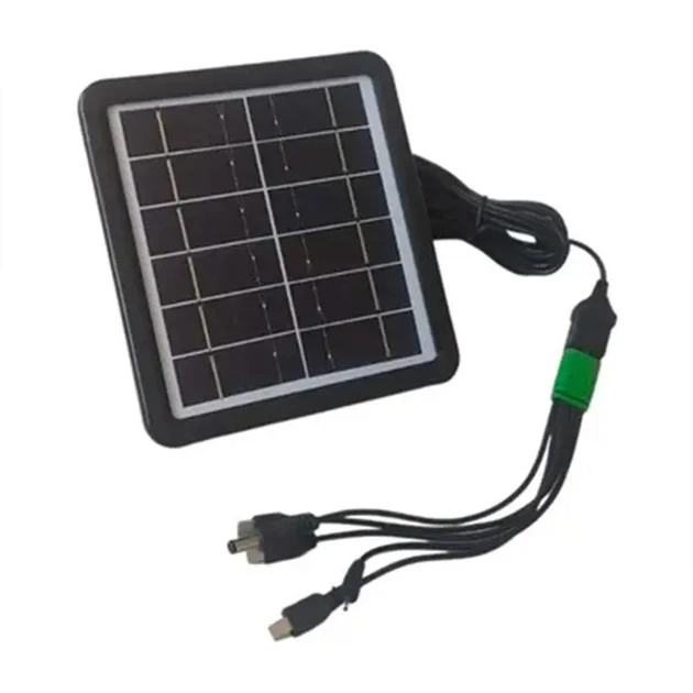 Сонячна панель із USB виходом CCLamp CL-620 6V 2W Портативна сонячна панель