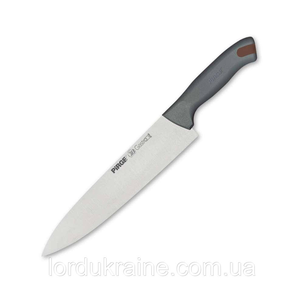 Ніж кухарський GASTRO, Pirge 300 мм, сірий