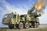 Сборная модель ракетно-артиллерийской системы Trumpeter 01087 72V6 Of 96k6 Pantsir-S1 SPAAGM BAZ-6909