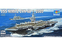 Збірна модель Trumpeter 1/700 USS NIMITZ CVN-68 2005